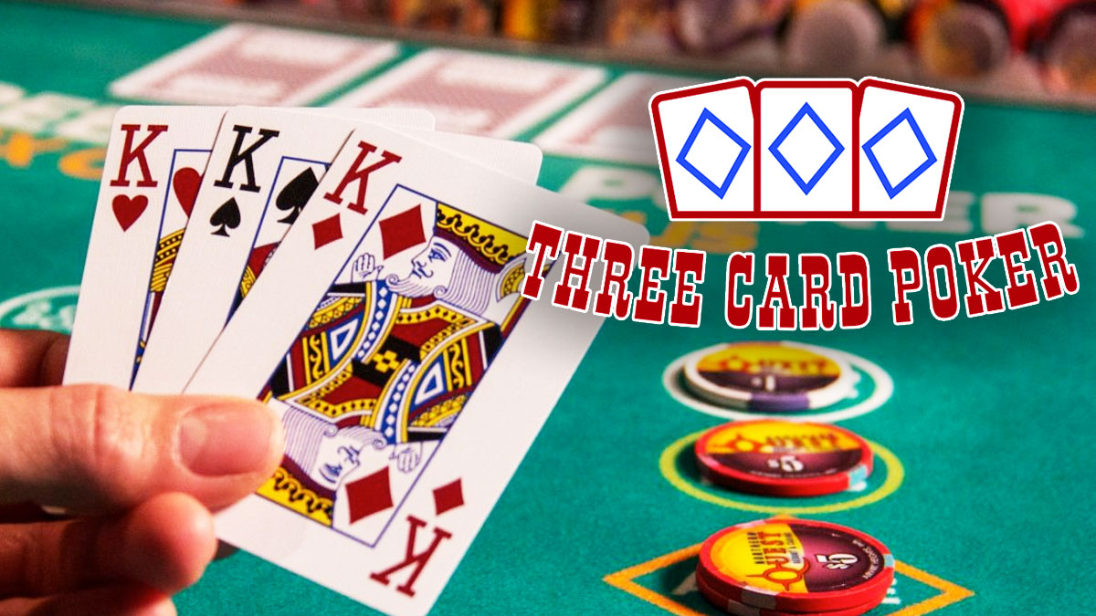 Game bài Three card poker hiện đại số 1 hiện nay